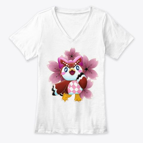 Celeste Sakura Festival Women's Premium V-Neck